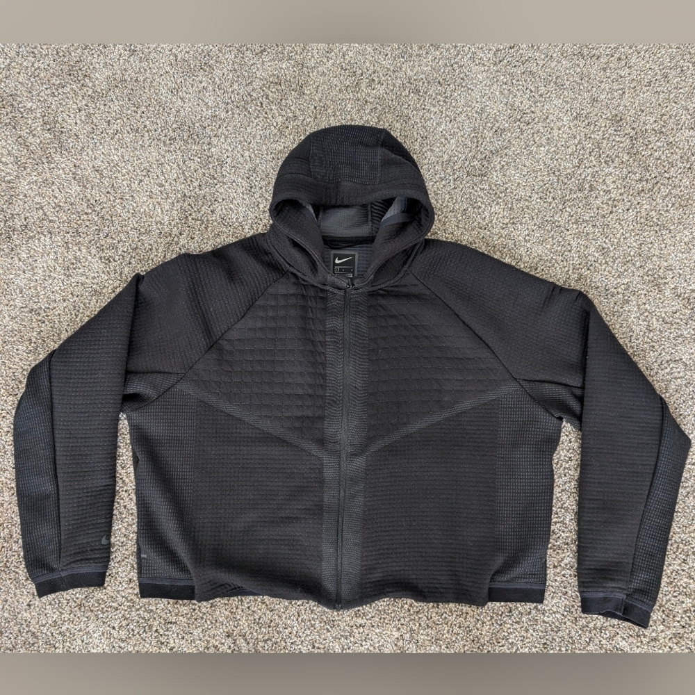 Nike Full-Zip Cropped Tech Pack Jacket Women's Sportswear City Ready Size L